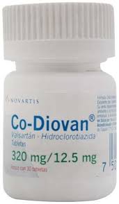 Co-Diovan 320mg 12.5mg 30 Tabs, Valsartan, Hydrochlorothiazide
